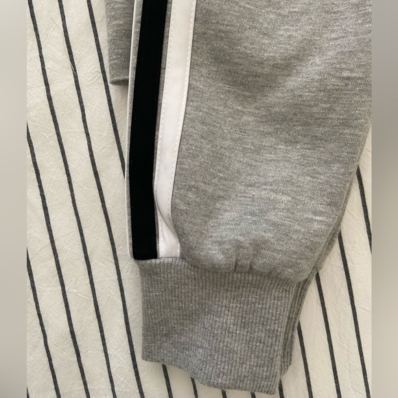 Disney Cropped Mickey Mouse Sweatshirt with Sleeve Stripes - Picture 9 of 10